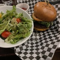 Impossible burger  at Stone's Throw Cafe in Morris