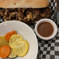 BBQ Cauliflower sandwich   at Stone's Throw Cafe in Morris