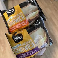 Vegan breakfast sandwiches  at Andronico's Community Markets in Monterey