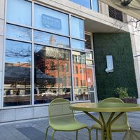 Exterior View w/Outdoor Seating Area  at Unconventional Diner in Washington