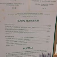 Xmas' and new years' specials. Super nice! at Suculenta- Alimentos de Origen Vegetal in Bilbao