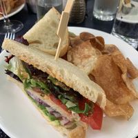   at Chez Piggy in Kingston