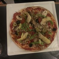 Vegan Pizza Deluxe  at La Piazzetta - Saint Jean in Quebec