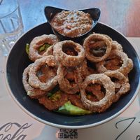 Rabas Seitan at Zeta in Cordoba