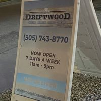   at Driftwood Pizza & Subs in Marathon