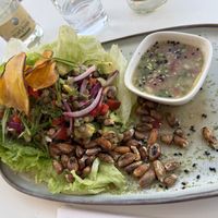 Vegan ceviche   at Karavan in San Pedro De Atacama