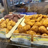 Fritters  at Je Tip Fried Tofu เจ๊ทิพย์เต้าหู้ทอดสามย่าน in Bangkok