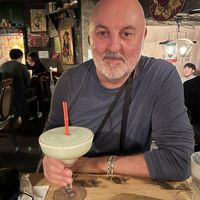 plum frozen king margarita   at El Pancho in Osaka