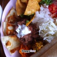 Vegetarian set 980 yen! Great deal! at El Pancho in Osaka