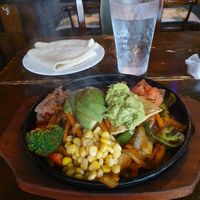 Vegan fajitas at El Pancho in Osaka