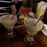 Kiwi margaritas  at El Pancho in Osaka