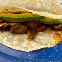 Tacos diabla  at La PlantisquerÍa in Mexico City