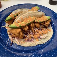 Tacos Baja (fried cauliflower)  at La PlantisquerÍa in Mexico City