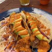 Baja tacos!!  at La PlantisquerÍa in Mexico City