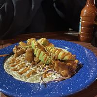 Baja tacos   at La PlantisquerÍa in Mexico City