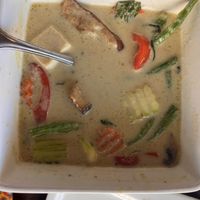Spicy green curry  at Up 2U Thai Eatery in Alameda