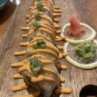 Vegan sushi #Veganuary at Dip Dash in Dubai