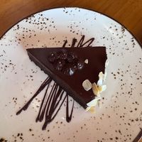 Their chocolate cake is a must try at Dip Dash in Dubai