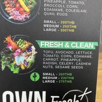 Vegan poke bowl   at Fresh Poke & Açai Bowls in Hua Hin