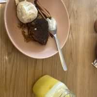 Sticky date pudding   at Terra's Table in Riyadh