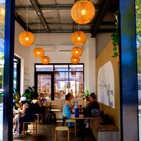 Inside cafe at Cheol's Cafe in Mount Lawley