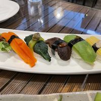 All veges!  at Furusato in Bishkek