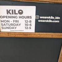  at Kilo in North London