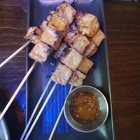 BBQ Tofu Skewers - a little bland tbh at Chow in Wellington