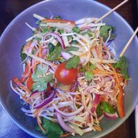 Tofu Papaya Salad - fresh and delicious at Chow in Wellington