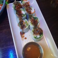 Vietnamese Summer Rolls - very tasty, on the spicy side at Chow in Wellington