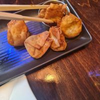 Mushroom wontons at Chow in Wellington