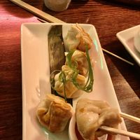 Vegan dumplings at Chow in Wellington
