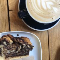   at Goosebumps Coffee Lab in Budapest