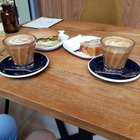  at Goosebumps Coffee Lab in Budapest