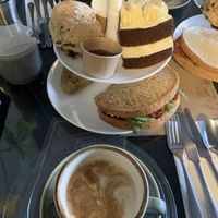 Vegan afternoon tea   at The Running Fox in Morpeth