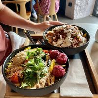 Falafel bowl.   at The Naked Indigo in Innsbruck