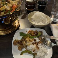 this is the Mapo Tofu // huge recommendation!!  at Zhang Bistro in New Orleans