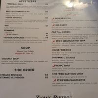  at Zhang Bistro in New Orleans