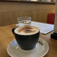 Oat milk cuppachino  at Dschungel in Vienna