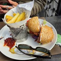 Chrapet, non-vegan options (reportedly very good). at Old Zermatt in Zermatt