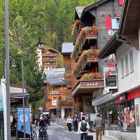View from patio at Old Zermatt in Zermatt