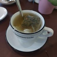 green tea at mehlwassersalz in Frankfurt