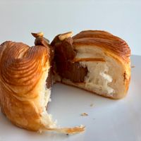 Veganuary hazelnut croissant at Hoppenworth & Ploch - Markt in Frankfurt