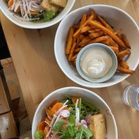 Our spread. 😊  at Cactus Kangaroo Island in Kangaroo Island