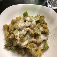 this is not Parmesan but coconut flakes  at Dream House in Sofia