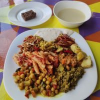 Mixed Vegan Buffet at Dream House in Sofia