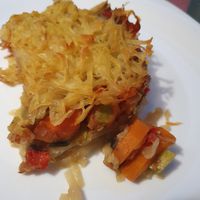 Moussaka at Dream House in Sofia