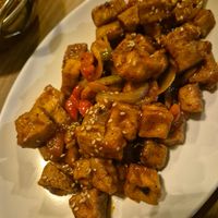Chilly tofu at Annakoot Veg-Veg Cuisine in Kathmandu