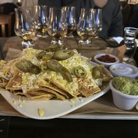 Vegan nachos  at Teuchters Bar in Edinburgh