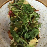 Torrada vegan hummus  at Grifolls Food & Coffee in Terrassa